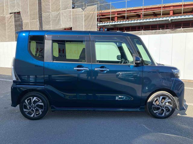 タントカスタムＸ　ワンオーナー走行距離無制限１２ヶ月保証付き　衝突軽減ブレーキ　車線逸脱防止　アイドリングストップ機能　Ｂカメラ　禁煙　盗難警報装置　ＬＥＤ　ワンオーナー　キーレスエントリー　前席シートヒーター　オートＬＥＤ（大分県）の中古車