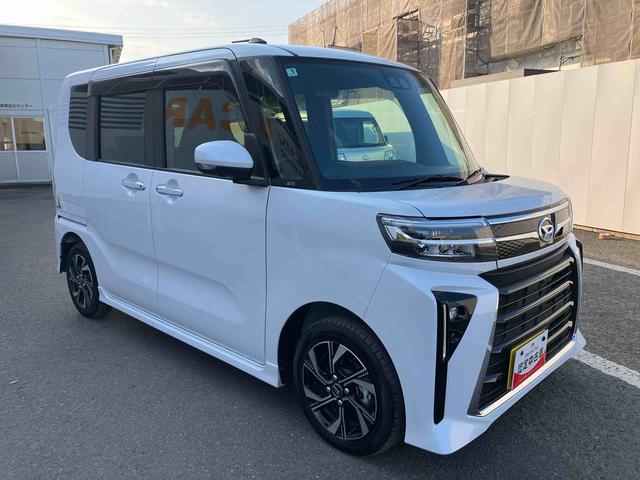 タントカスタムＸ　ワンオーナー走行距離無制限１２ヶ月保証付き　衝突軽減ブレーキ　車線逸脱防止　アイドリングストップ機能　Ｂカメラ　盗難警報装置　ＬＥＤ　ワンオーナー　キーレスエントリー　前席シートヒーター　オートＬＥＤ　スマキー（大分県）の中古車