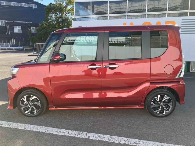 タントカスタムX ワンオーナー走行距離無制限12ヶ月保証付き 衝突軽減ブレーキ 車線逸脱防止 アイドリングストップ機能 Bカメラ 禁煙 盗難警報装置 LED ワンオーナー キーレスエントリー 前席シートヒーター オートLED(大分県)の中古車