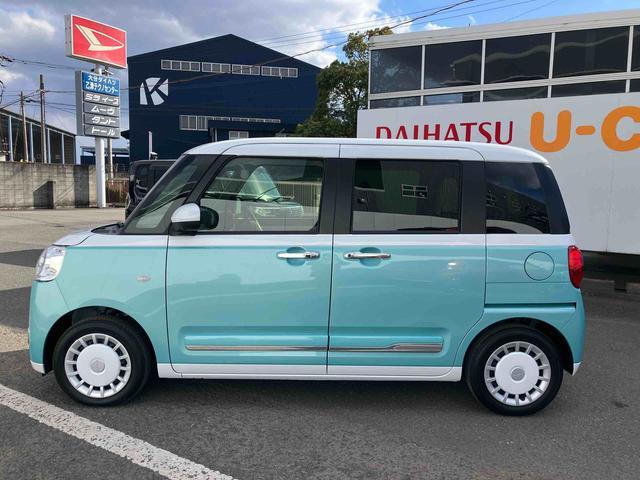 ムーヴキャンバスストライプスＧ　ワンオーナー走行距離無制限１２ヶ月保証付き　ＢＬＵＥＴＯＯＴＨ　アイドルストップ　禁煙　Ｂカメラ　ＵＳＢポート　セキュリティアラーム　スマートキープッシュスタート　Ｓヒーター　キーフリーキー　ワンオーナー車（大分県）の中古車