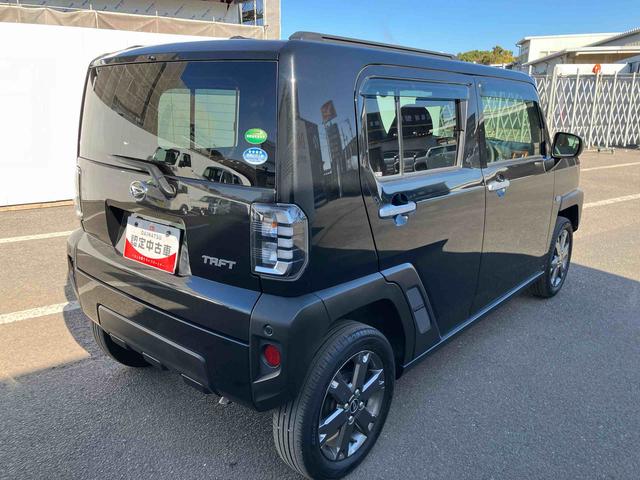 タフトＧターボ走行距離無制限１２ヶ月保証付き　誤発進抑制装置　ＬＫＡ　バックカメラ付き　禁煙　キーフリーシステム　オートハイビーム　アルミホイール　アイドリングストップ　ターボエンジン　盗難警報装置　スマートキー（大分県）の中古車