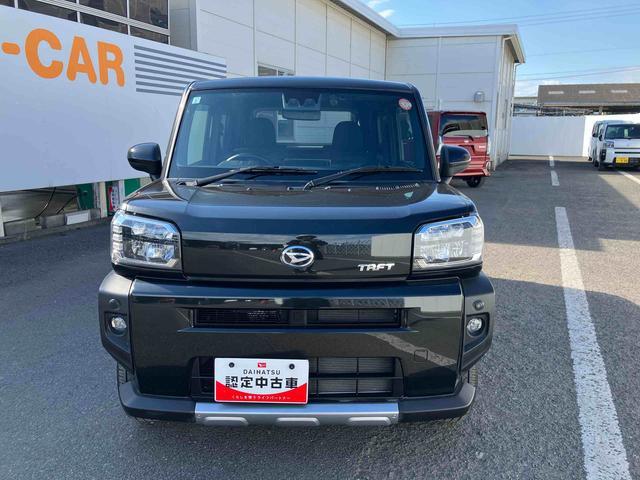 タフトＧ走行距離無制限１２ヶ月保証付き　被害軽減ブレーキ　シートＨ　Ｉストップ　リアカメラ　メモリナビ　スマートキー＆プッシュスタート　禁煙　車線逸脱防止　点検記録簿　ＵＳＢ接続　ナビ　ＥＴＣ　ＡＵＸ　ＤＶＤ（大分県）の中古車