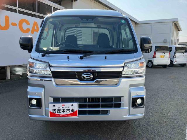 ハイゼットトラックジャンボエクストラ走行距離無制限１２ヶ月保証付き　アイドリングストップ付き　オートＬＥＤ　記録簿あり　ブレーキサポート　盗難防止システム　ダブルエアバッグ　レーンアシスト　４ＷＤ　オートライト　横滑り防止　ＡＢＳ（大分県）の中古車