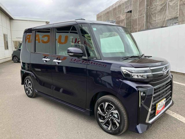 タントカスタムX ワンオーナー走行距離無制限12ヶ月保証付き 衝突軽減ブレーキ 車線逸脱防止 アイドリングストップ機能 Bカメラ 禁煙 盗難警報装置 LED ワンオーナー キーレスエントリー 前席シートヒーター オートLED(大分県)の中古車