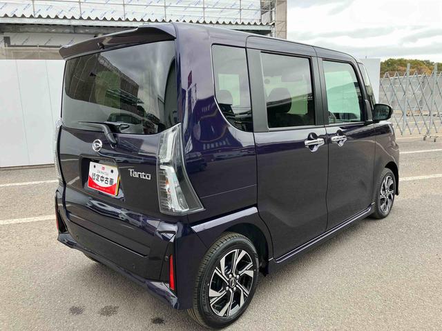 タントカスタムX ワンオーナー走行距離無制限12ヶ月保証付き 衝突軽減ブレーキ 車線逸脱防止 アイドリングストップ機能 Bカメラ 禁煙 盗難警報装置 LED ワンオーナー キーレスエントリー 前席シートヒーター オートLED(大分県)の中古車
