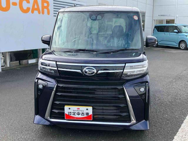 タントカスタムＸ　ワンオーナー走行距離無制限１２ヶ月保証付き　衝突軽減ブレーキ　車線逸脱防止　アイドリングストップ機能　Ｂカメラ　禁煙　盗難警報装置　ＬＥＤ　ワンオーナー　キーレスエントリー　前席シートヒーター　オートＬＥＤ（大分県）の中古車