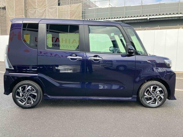 タントカスタムＸ　ワンオーナー走行距離無制限１２ヶ月保証付き　衝突軽減ブレーキ　車線逸脱防止　アイドリングストップ機能　Ｂカメラ　禁煙　盗難警報装置　ＬＥＤ　ワンオーナー　キーレスエントリー　前席シートヒーター　オートＬＥＤ（大分県）の中古車