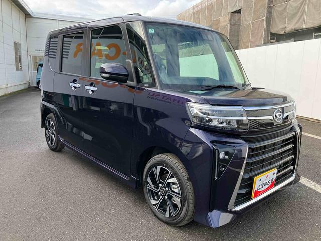 タントカスタムＸ　ワンオーナー走行距離無制限１２ヶ月保証付き　衝突軽減ブレーキ　車線逸脱防止　アイドリングストップ機能　Ｂカメラ　禁煙　盗難警報装置　ＬＥＤ　ワンオーナー　キーレスエントリー　前席シートヒーター　オートＬＥＤ（大分県）の中古車