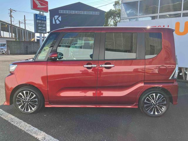 タントカスタムＲＳ　ワンオーナー走行距離無制限１２ヶ月保証付き　両側パワスライドドア　レーンキープＡ　ＩＳＴＯＰ　運転席シートヒーター　オートＬＥＤ　ターボエンジン　禁煙　ＬＥＤライト　１オーナー　オートライト　キーフリー　記録簿（大分県）の中古車