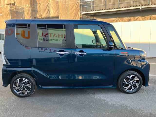 タントカスタムＸ　ワンオーナー走行距離無制限１２ヶ月保証付き　衝突軽減ブレーキ　車線逸脱防止　アイドリングストップ機能　Ｂカメラ　禁煙　盗難警報装置　ＬＥＤ　ワンオーナー　キーレスエントリー　前席シートヒーター　オートＬＥＤ（大分県）の中古車