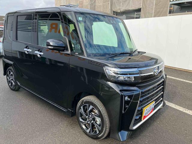 タントカスタムＸ　ワンオーナー走行距離無制限１２ヶ月保証付き　衝突軽減ブレーキ　車線逸脱防止　アイドリングストップ機能　Ｂカメラ　禁煙　盗難警報装置　ＬＥＤ　ワンオーナー　キーレスエントリー　前席シートヒーター　オートＬＥＤ（大分県）の中古車