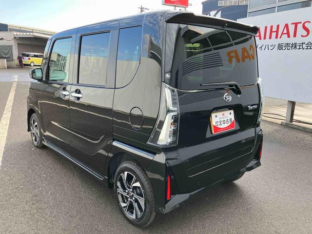 タントカスタムＸ　ワンオーナー走行距離無制限１２ヶ月保証付き　衝突軽減ブレーキ　車線逸脱防止　アイドリングストップ機能　Ｂカメラ　禁煙　盗難警報装置　ＬＥＤ　ワンオーナー　キーレスエントリー　前席シートヒーター　オートＬＥＤ（大分県）の中古車