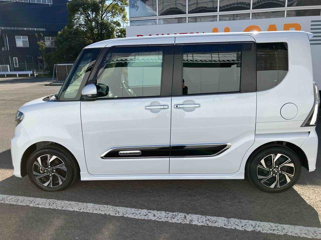 タントカスタムXスタイルセレクション走行距離無制限12ヶ月保証付き ブレーキサポート 禁煙 レーンキープ AUTOライト Iストップ シートヒータ LEDライト スマートキー ドライブレコーダー アルミ オートハイビーム イモビライザー(大分県)の中古車