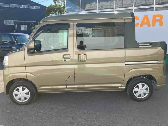 ハイゼットカーゴデッキバンＧ　ワンオーナー走行距離無制限１２ヶ月保証付き　横滑り防止　セキュリティ　衝突回避支援システム　レーンキープアシスト　両側スライドドア　オートライト　アイドリングストップ　ＡＢＳ　運転席エアバッグ　ＡＴハイビーム（大分県）の中古車