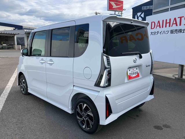 タントカスタムX ワンオーナー走行距離無制限12ヶ月保証付き 衝突軽減ブレーキ 車線逸脱防止 アイドリングストップ機能 Bカメラ 禁煙 盗難警報装置 LED ワンオーナー キーレスエントリー 前席シートヒーター オートLED(大分県)の中古車