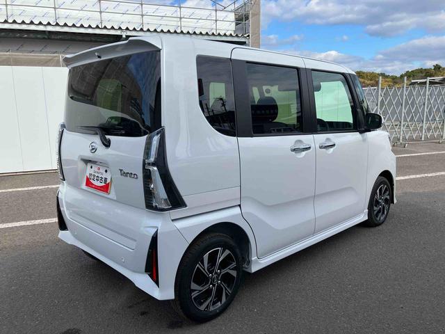 タントカスタムX ワンオーナー走行距離無制限12ヶ月保証付き 衝突軽減ブレーキ 車線逸脱防止 アイドリングストップ機能 Bカメラ 禁煙 盗難警報装置 LED ワンオーナー キーレスエントリー 前席シートヒーター オートLED(大分県)の中古車