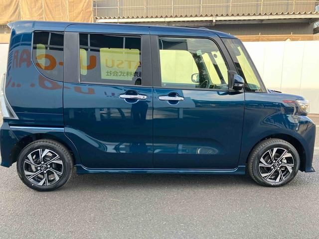 タントカスタムＸ　ワンオーナー走行距離無制限１２ヶ月保証付き　衝突軽減ブレーキ　車線逸脱防止　アイドリングストップ機能　Ｂカメラ　禁煙　盗難警報装置　ＬＥＤ　ワンオーナー　キーレスエントリー　前席シートヒーター　オートＬＥＤ（大分県）の中古車