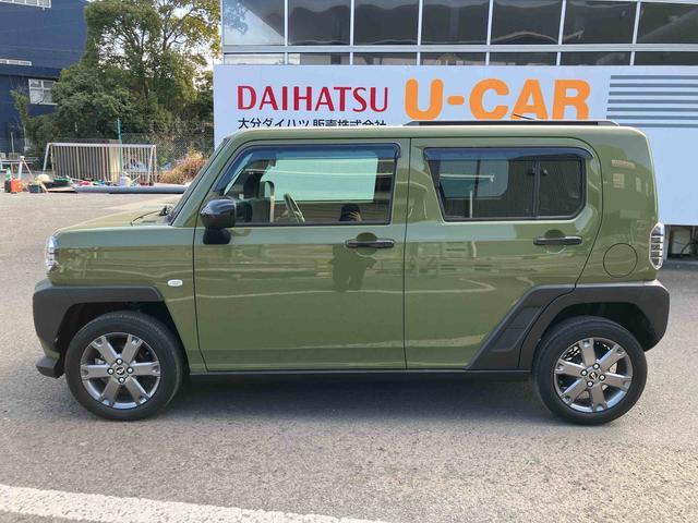 タフトＧターボ走行距離無制限１２ヶ月保証付き　レーダークルーズＣ　車線逸脱防止　ＵＳＢ入力　Ｂｌｕｅｔｏｏｔｈ対応　禁煙　ＡＴハイビーム　Ｒカメラ　ＥＴＣ車載器　ＬＥＤランプ　Ａライト　キーフリー　スマートキー（大分県）の中古車