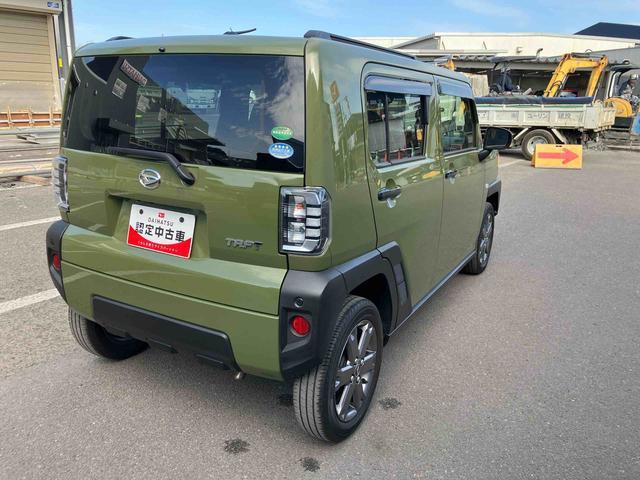 タフトＧターボ走行距離無制限１２ヶ月保証付き　レーダークルーズＣ　車線逸脱防止　ＵＳＢ入力　Ｂｌｕｅｔｏｏｔｈ対応　禁煙　ＡＴハイビーム　Ｒカメラ　ＥＴＣ車載器　ＬＥＤランプ　Ａライト　キーフリー　スマートキー（大分県）の中古車