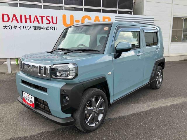 タフトGターボ走行距離無制限12ヶ月保証付き DVD再生可 誤発進抑制装置 LKA バックカメラ付き 禁煙 ブルートゥース USB LEDライト ナビ オートライト キーフリーシステム オートハイビーム 記録簿(大分県)の中古車