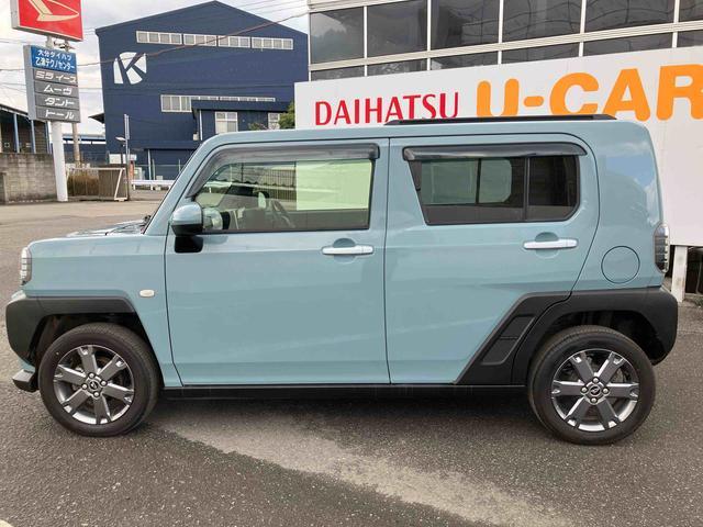 タフトGターボ走行距離無制限12ヶ月保証付き DVD再生可 誤発進抑制装置 LKA バックカメラ付き 禁煙 ブルートゥース USB LEDライト ナビ オートライト キーフリーシステム オートハイビーム 記録簿(大分県)の中古車