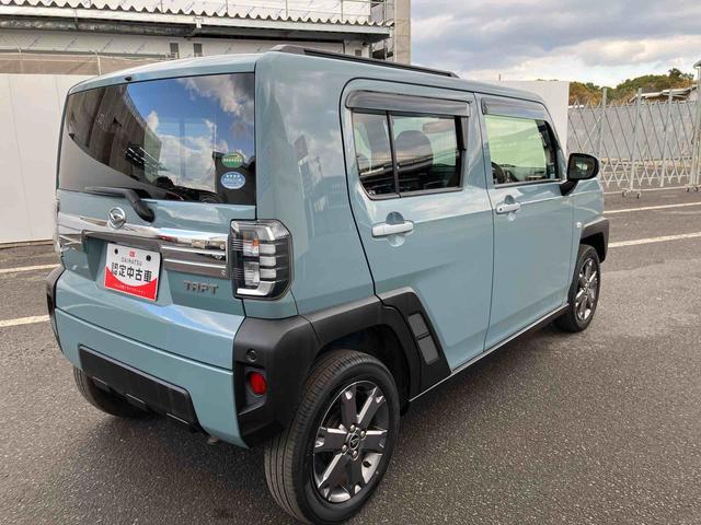 タフトGターボ走行距離無制限12ヶ月保証付き DVD再生可 誤発進抑制装置 LKA バックカメラ付き 禁煙 ブルートゥース USB LEDライト ナビ オートライト キーフリーシステム オートハイビーム 記録簿(大分県)の中古車