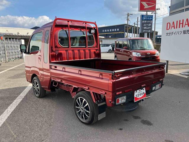 ハイゼットトラックジャンボエクストラ走行距離無制限１２ヶ月保証付き　アイドリングストップ付き　Ｂｌｕｅｔｏｏｔｈオーディオ　ナビ付き　オートＬＥＤ　記録簿あり　ブレーキサポート　盗難防止システム　禁煙　ダブルエアバッグ　ＤＶＤ再生（大分県）の中古車