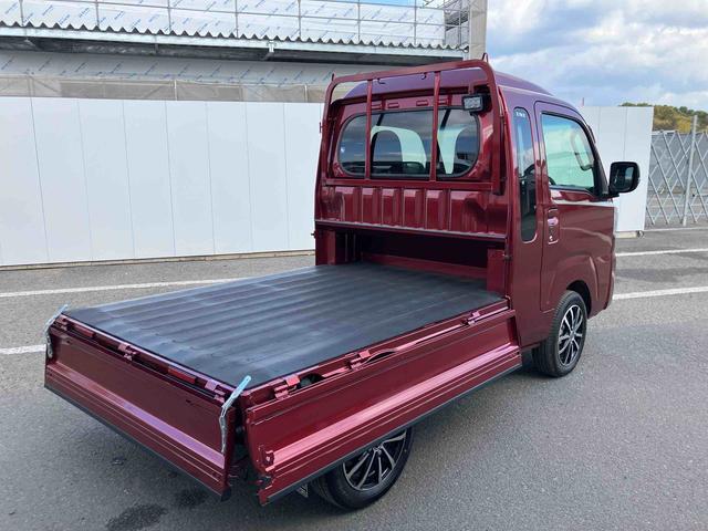 ハイゼットトラックジャンボエクストラ走行距離無制限１２ヶ月保証付き　アイドリングストップ付き　Ｂｌｕｅｔｏｏｔｈオーディオ　ナビ付き　オートＬＥＤ　記録簿あり　ブレーキサポート　盗難防止システム　禁煙　ダブルエアバッグ　ＤＶＤ再生（大分県）の中古車