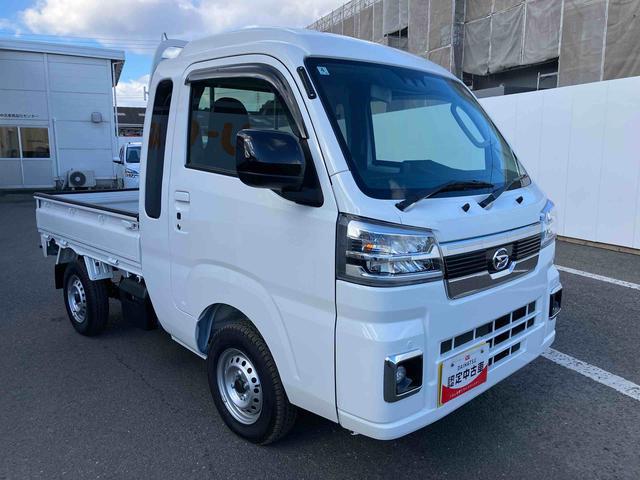 ハイゼットトラックジャンボエクストラ　ワンオーナー走行距離無制限１２ヶ月保証付き　アイドリングストップ付き　オートＬＥＤ　記録簿あり　ブレーキサポート　盗難防止システム　スマ−トキ−　ワンオナ　ダブルエアバッグ　センターデフロック　キーフリー　４ＷＤ（大分県）の中古車