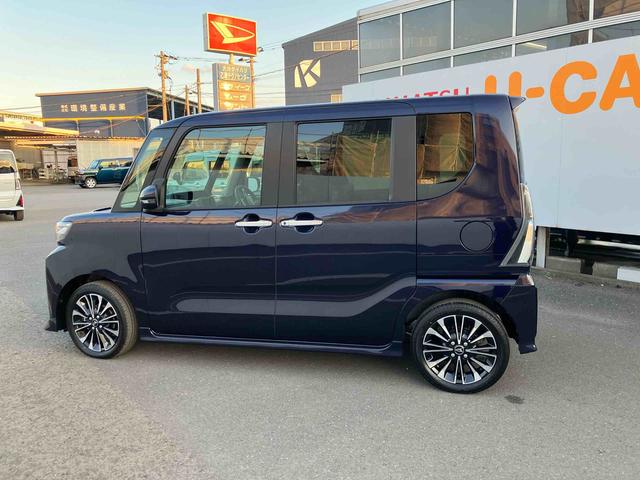 タントカスタムRS ワンオーナー走行距離無制限12ヶ月保証付き 両側パワスライドドア レーンキープA ISTOP 運転席シートヒーター オートLED ターボエンジン 禁煙 LEDライト 1オーナー オートライト キーフリー 記録簿(大分県)の中古車