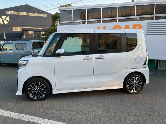 タントカスタムRS ワンオーナー走行距離無制限12ヶ月保証付き 両側パワスライドドア レーンキープA ISTOP 運転席シートヒーター オートLED ターボエンジン 禁煙 1オーナー オートライト キーフリー セキュリティ 記録簿(大分県)の中古車