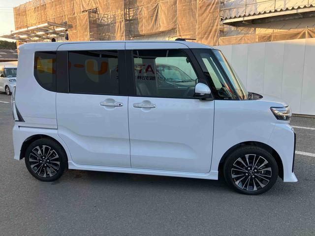 タントカスタムRS ワンオーナー走行距離無制限12ヶ月保証付き 両側パワスライドドア レーンキープA ISTOP 運転席シートヒーター オートLED ターボエンジン 禁煙 1オーナー オートライト キーフリー セキュリティ 記録簿(大分県)の中古車