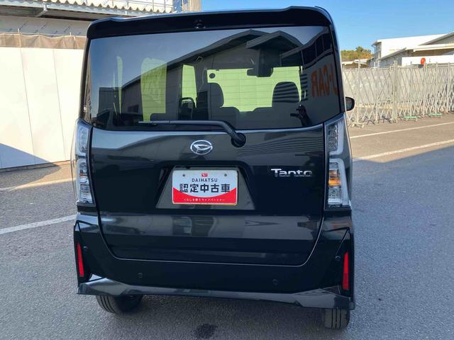 タントカスタムX ワンオーナー走行距離無制限12ヶ月保証付き 衝突軽減ブレーキ 車線逸脱防止 アイドリングストップ機能 Bカメラ 禁煙 盗難警報装置 LED ワンオーナー キーレスエントリー 前席シートヒーター オートLED(大分県)の中古車