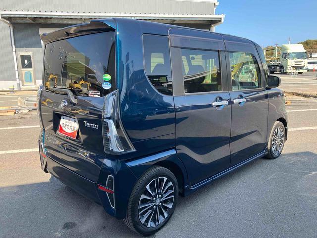 タントカスタムＲＳセレクション走行距離無制限１２ヶ月保証付き　ハイビームアシスト　衝突安全ボディ　車線逸脱警報装置　追従型クルコン　ＵＳＢポート　Ｂカメ　Ａストップ　ＥＴＣ付き　シートヒータ　キーフリーシステム　禁煙　オートライト（大分県）の中古車