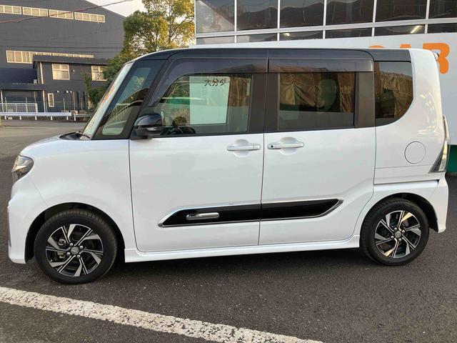 タントカスタムＸセレクション走行距離無制限１２ヶ月保証付き　禁煙　ＵＳＢ　ＬＥＤ　前席シートヒーター　ＥＴＣ　キーフリー　オートハイビーム　アルミホイール　ナビ　ドラレコ　整備記録簿　ＤＶＤ　車線逸脱警報　エコアイドル（大分県）の中古車