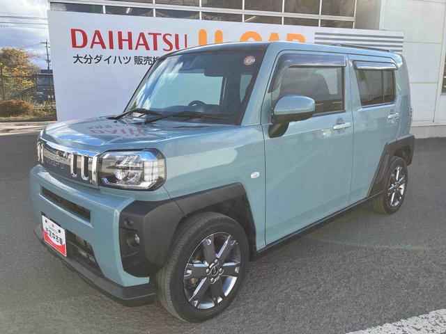 タフトGターボ走行距離無制限12ヶ月保証付き DVD再生可 誤発進抑制装置 LKA バックカメラ付き 禁煙 ブルートゥース USB LEDライト ナビ オートライト キーフリーシステム ETC オートハイビーム(大分県)の中古車