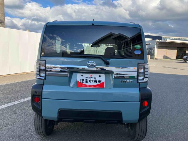 タフトGターボ走行距離無制限12ヶ月保証付き DVD再生可 誤発進抑制装置 LKA バックカメラ付き 禁煙 ブルートゥース USB LEDライト ナビ オートライト キーフリーシステム ETC オートハイビーム(大分県)の中古車