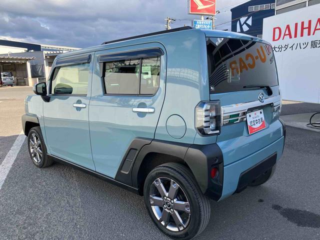 タフトGターボ走行距離無制限12ヶ月保証付き DVD再生可 誤発進抑制装置 LKA バックカメラ付き 禁煙 ブルートゥース USB LEDライト ナビ オートライト キーフリーシステム ETC オートハイビーム(大分県)の中古車