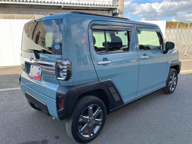 タフトGターボ走行距離無制限12ヶ月保証付き DVD再生可 誤発進抑制装置 LKA バックカメラ付き 禁煙 ブルートゥース USB LEDライト ナビ オートライト キーフリーシステム ETC オートハイビーム(大分県)の中古車