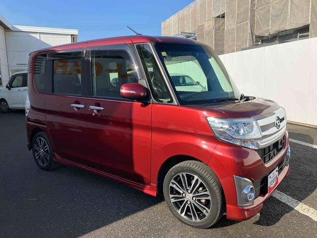 タントカスタムＲＳ　トップエディションＳＡ走行距離無制限１２ヶ月保証付き　衝突被害軽減　禁煙　Ｂｌｕｅｔｏｏｔｈオーディオ　ＵＳＢ接続　タ−ボ　Ａストップ　セキュリティー　記録簿　横滑り防止機能　エアバッグ　メモリナビ　スマートキー　ＡＢＳ（大分県）の中古車