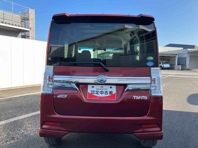 タントカスタムＲＳ　トップエディションＳＡ走行距離無制限１２ヶ月保証付き　衝突被害軽減　禁煙　Ｂｌｕｅｔｏｏｔｈオーディオ　ＵＳＢ接続　タ−ボ　Ａストップ　セキュリティー　記録簿　横滑り防止機能　エアバッグ　メモリナビ　スマートキー　ＡＢＳ（大分県）の中古車