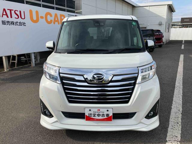 トールカスタムＧ　ターボ　ＳＡIII走行距離無制限１２ヶ月保証付き　横滑防止装置　車線逸脱警報装置　両側自動ドア　バックカメラ付き　衝突軽減ブレーキ　ＬＥＤライト　ＵＳＢ　アルミ　エコアイドル　カーナビ　スマキー　キーフリー　ターボ車（大分県）の中古車