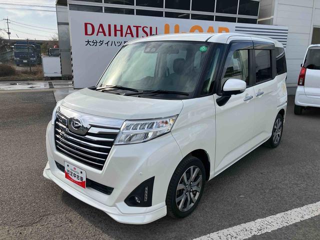 トールカスタムＧ　ターボ　ＳＡIII走行距離無制限１２ヶ月保証付き　横滑防止装置　車線逸脱警報装置　両側自動ドア　バックカメラ付き　衝突軽減ブレーキ　ＬＥＤライト　ＵＳＢ　アルミ　エコアイドル　カーナビ　スマキー　キーフリー　ターボ車（大分県）の中古車