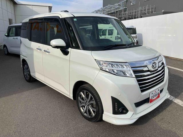 トールカスタムＧ　ターボ　ＳＡIII走行距離無制限１２ヶ月保証付き　横滑防止装置　車線逸脱警報装置　両側自動ドア　バックカメラ付き　衝突軽減ブレーキ　ＬＥＤライト　ＵＳＢ　アルミ　エコアイドル　カーナビ　スマキー　キーフリー　ターボ車（大分県）の中古車