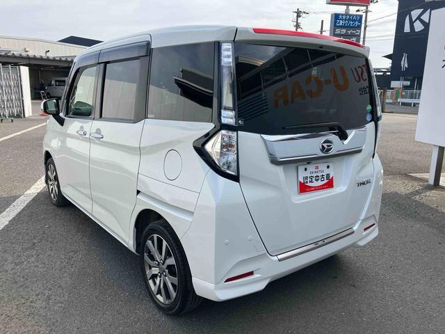 トールカスタムＧ　ターボ　ＳＡIII走行距離無制限１２ヶ月保証付き　横滑防止装置　車線逸脱警報装置　両側自動ドア　バックカメラ付き　衝突軽減ブレーキ　ＬＥＤライト　ＵＳＢ　アルミ　エコアイドル　カーナビ　スマキー　キーフリー　ターボ車（大分県）の中古車