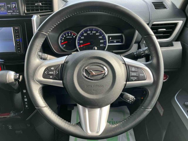 トールカスタムＧ　ターボ　ＳＡIII走行距離無制限１２ヶ月保証付き　横滑防止装置　車線逸脱警報装置　両側自動ドア　バックカメラ付き　衝突軽減ブレーキ　ＬＥＤライト　ＵＳＢ　アルミ　エコアイドル　カーナビ　スマキー　キーフリー　ターボ車（大分県）の中古車