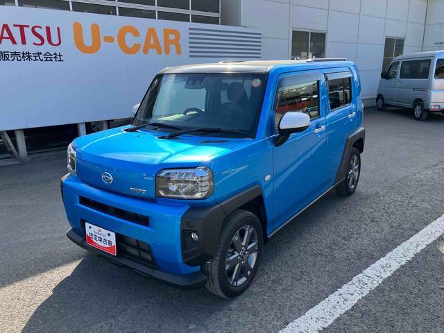 タフトＧターボ走行距離無制限１２ヶ月保証付き　車線逸脱防止　ＵＳＢ入力　Ｂｌｕｅｔｏｏｔｈ対応　禁煙　ＡＴハイビーム　Ｒカメラ　ＥＴＣ車載器　ＬＥＤランプ　Ａライト　キーフリー　スマートキー　盗難防止システム　ナビ（大分県）の中古車