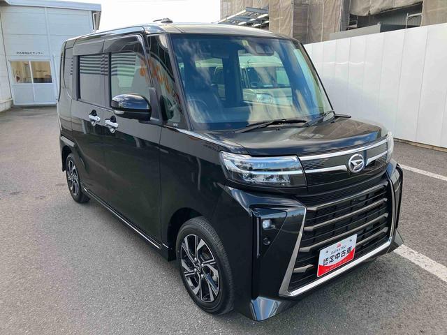 タントカスタムＸ走行距離無制限１２ヶ月保証付き　衝突軽減ブレーキ　車線逸脱防止　アイドリングストップ機能　Ｂカメラ　禁煙　盗難警報装置　ＬＥＤ　キーレスエントリー　前席シートヒーター　オートＬＥＤ　スマキー（大分県）の中古車