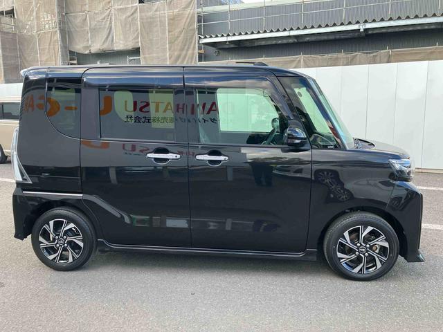 タントカスタムＸ走行距離無制限１２ヶ月保証付き　衝突軽減ブレーキ　車線逸脱防止　アイドリングストップ機能　Ｂカメラ　禁煙　盗難警報装置　ＬＥＤ　キーレスエントリー　前席シートヒーター　オートＬＥＤ　スマキー（大分県）の中古車