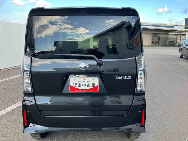 タントカスタムＸ走行距離無制限１２ヶ月保証付き　衝突軽減ブレーキ　車線逸脱防止　アイドリングストップ機能　Ｂカメラ　禁煙　盗難警報装置　ＬＥＤ　キーレスエントリー　前席シートヒーター　オートＬＥＤ　スマキー（大分県）の中古車